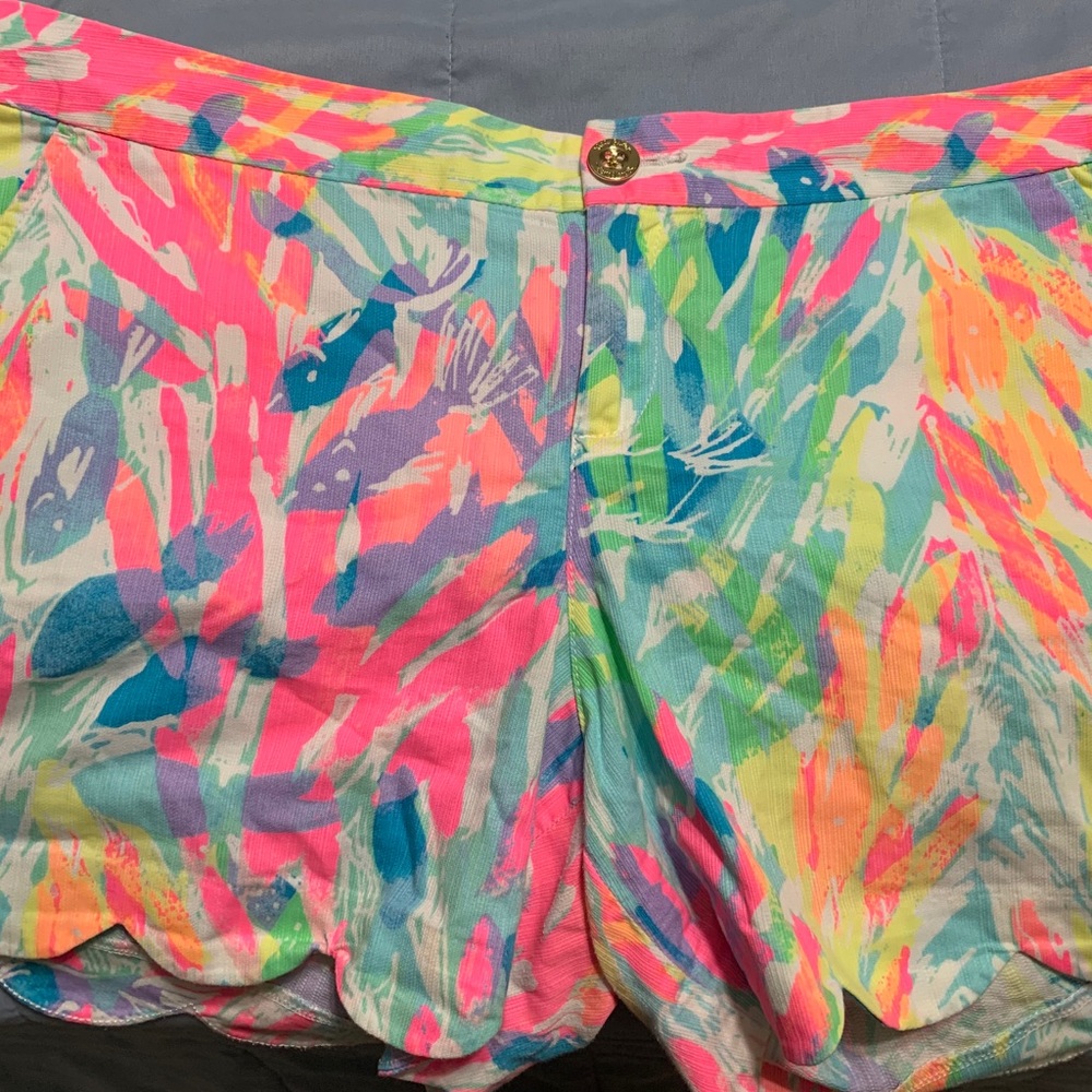 Lilly Pulitzer Buttercup Shorts sparkling sands 14